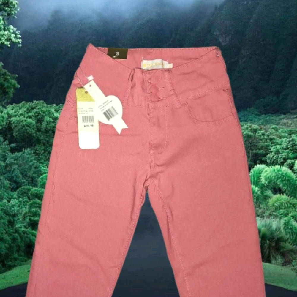 "Buzz Jeans" Women's Pink Skinny Jeans